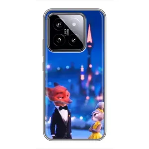 Чехол Зоотрополіс на Xiaomi 14 (Романтический вечер Зверополис)