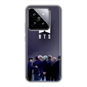 Чохли BTS для Xiaomi 14 (AlphaPrint) (Група BTS)