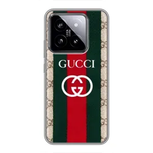 Чохли  GUCCI для Ксяомі 14 (AlphaPrint) (Gucci дизайн)