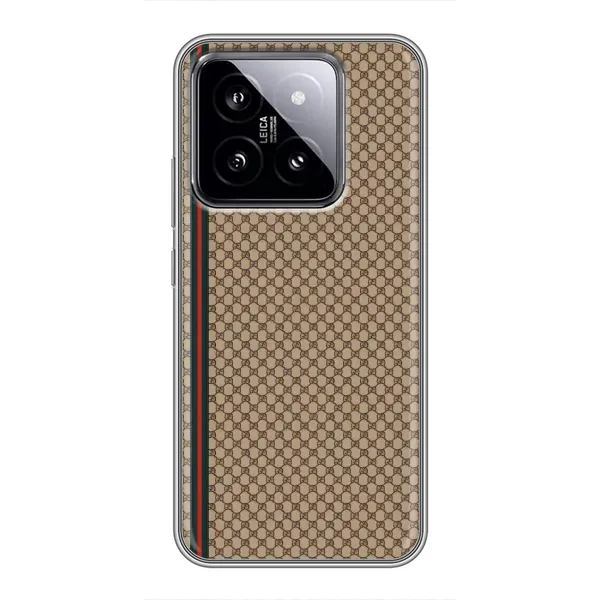 Чехол с принтом «Гуччи полоса» для Xiaomi 14