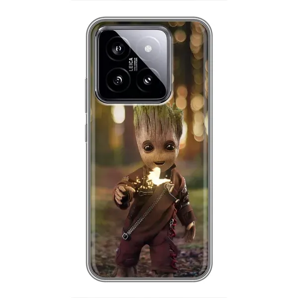 Чохол з принтом «I am Groot» для Xiaomi 14 Чохол з принтом «I am Groot» для Xiaomi 14