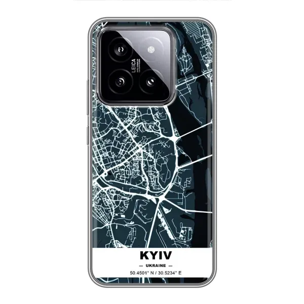 Чохол з принтом «Київ» для Xiaomi 14
