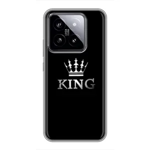 Чохол з Короною Ксяомі 14 - (AlphaPrint) (KING)