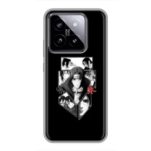 Чохли на тему: Ітачи Учіха для Xiaomi 14 (AlphaPrint) (колаж Ітачі)