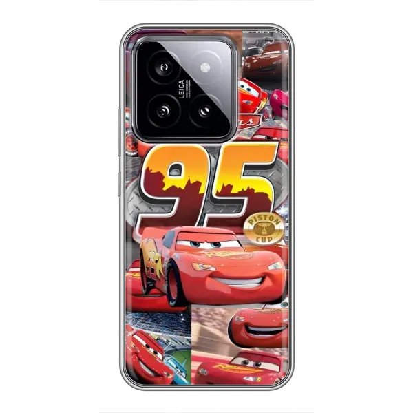 Чехол с принтом «Коллаж Молния Маквин» для Xiaomi 14