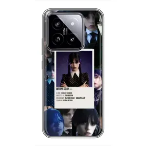 Чохли Венсдей на Xiaomi 14 Уенсдей (AlphaPrint) (колаж Венздей)