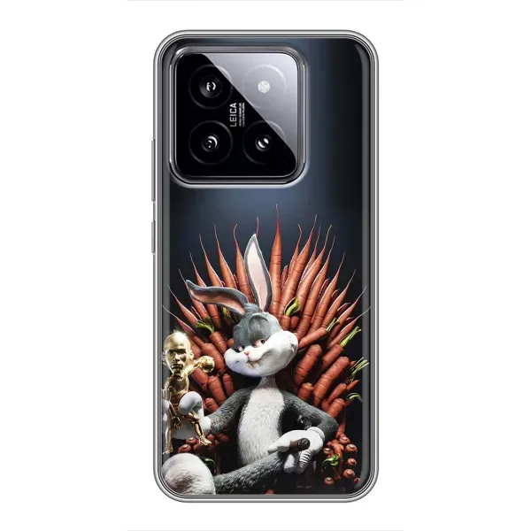 Чохол з принтом «Король Кролик» для Xiaomi 14
