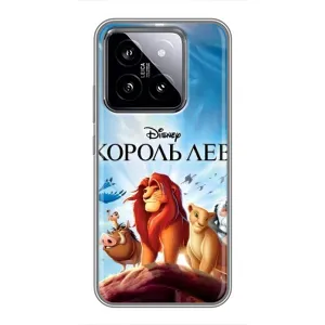 Чехол Король лев на Сяоми 14 (Постер Король Лев)