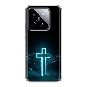 Християнські Чохли для Xiaomi 14 (AlphaPrint) (Хрест і місто)
