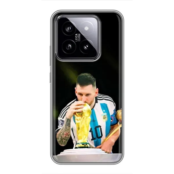 Чехол с принтом «Кубок Месси» для Xiaomi 14