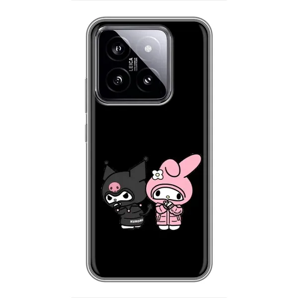 Чехол с принтом «Куроми и Мелоди» для Xiaomi 14