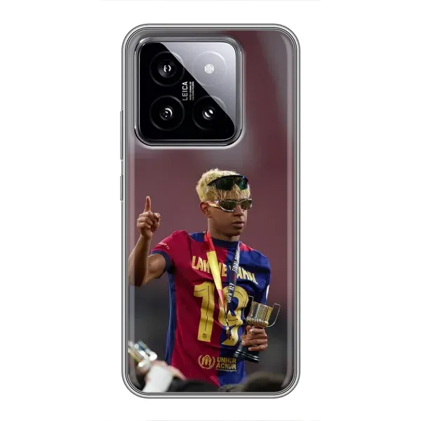 Чехол с принтом «Lamine Yamal» для Xiaomi 14 Чехол с принтом «Lamine Yamal» для Xiaomi 14