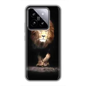 Чохол з картинкою ЛЕВ для Xiaomi 14 (VPrint) (Лев)