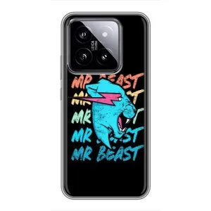 Чохли Містер Біст для Ксяомі 14 (logo Mr beast)