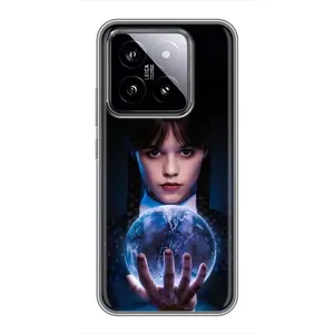 Чехол с дизайном Венздей 2 на Xiaomi 14 (Магическая сфера Уэнздей)