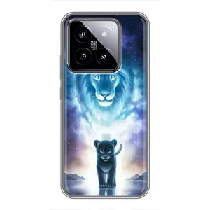 Чохол з картинкою ЛЕВ для Xiaomi 14 (VPrint) (Маленький лев)