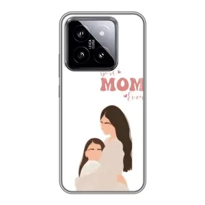 Чехлы для мамы на Xiaomi 14 (Мама и дочка)