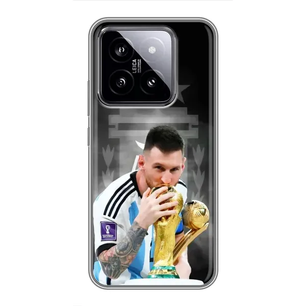 Чехол с принтом «Месси Чемпион» для Xiaomi 14