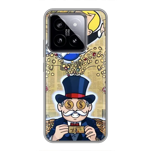 Чохол з принтом «Монополія Мен» для Xiaomi 14