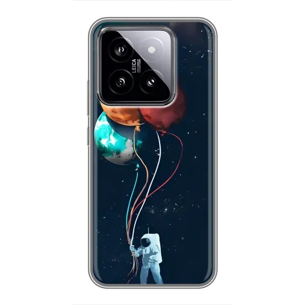 Чехол с принтом «Планеты шарики» для Xiaomi 14 Чехол с принтом «Планеты шарики» для Xiaomi 14