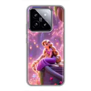 Чехол с принтом «Рапунцель в замке» для Xiaomi 14