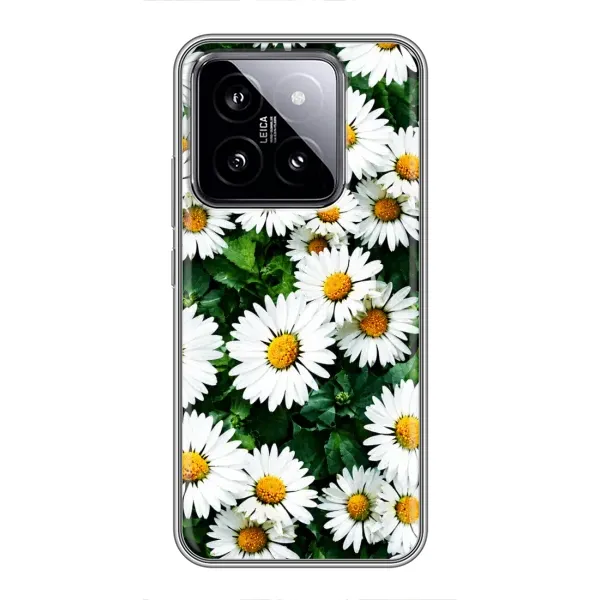 Чохол з принтом «Ромашки» для Xiaomi 14