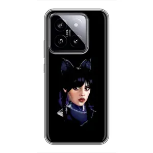 Чохли Венсдей на Xiaomi 14 Уенсдей (AlphaPrint) (серйозна Венздей)