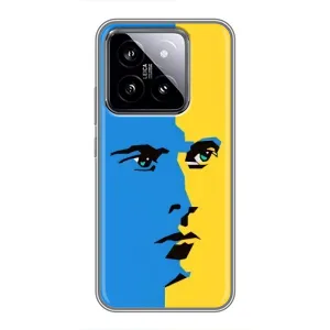 Украинские Чехлы для Xiaomi 14 с картинкой УПА (AlphaPrint) (Степан Бандера)