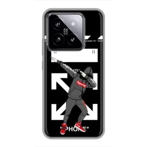 Чеохол для Xiaomi 14 з картинкою Supreme (AlphaPrint) (Супрім)