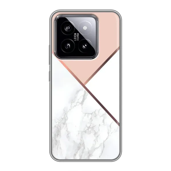 Чохол з принтом «Тройний мрамор» для Xiaomi 14