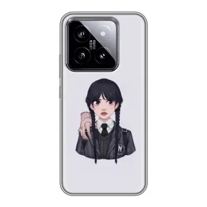 Чохли Венсдей на Xiaomi 14 Уенсдей (AlphaPrint) (Венздей і Річ)