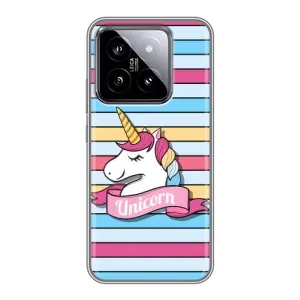 Чохол для Ксяомі 14 - (Єдинорожки - Новинки) (AlphaPrint) (Unicorn)