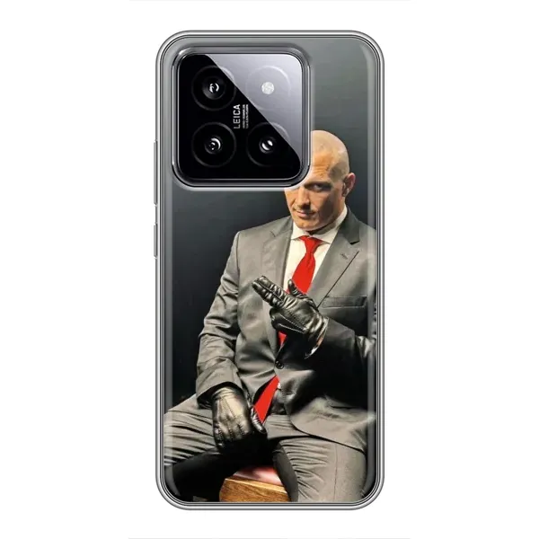 Чехол с принтом «Усик Hitman» для Xiaomi 14
