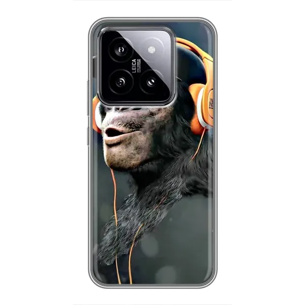 Чохол з принтом «В навушниках» для Xiaomi 14