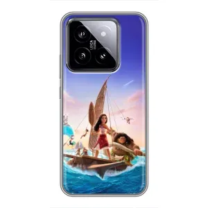 Чехол с мультфильмом Моана Xiaomi 14 (Команда Ваяна Мауи)
