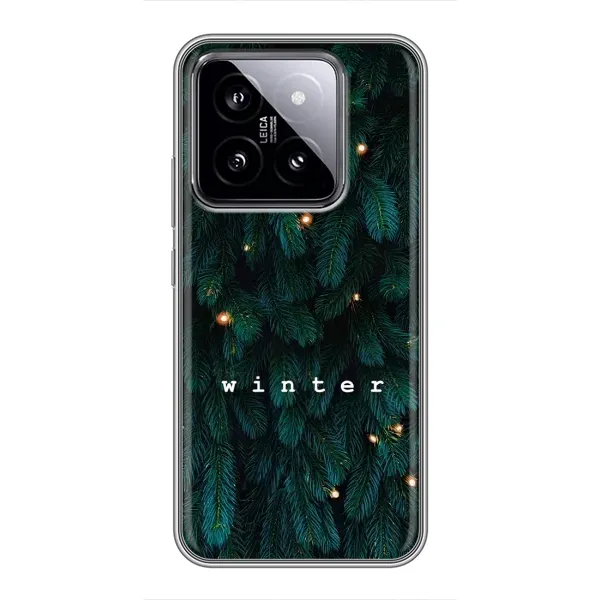 Чехол с принтом «Winter» для Xiaomi 14