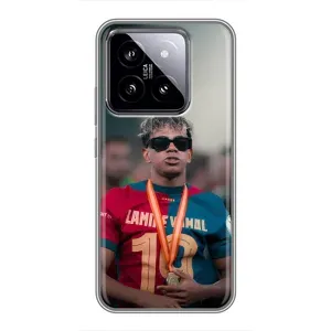 Чехол с футболистом Ламин Ямаль Xiaomi 14 (Ямаль Барса)