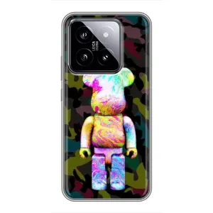 Чохли для Xiaomi 14 - Bearbrick Louis Vuitton (PREMIUMPrint) (Яскравий Bearbrick)