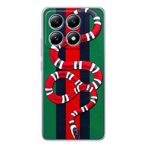 Чехол с принтом «Gucci змия» для Xiaomi 14T Pro