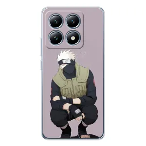 Чехлы Персонажи Аниме Наруто для Xiaomi 14T Pro (AlphaPrint) (Какаши)