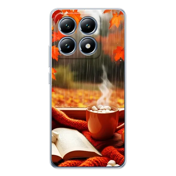 Чехол с принтом «Кофе и дождь» для Xiaomi 14T Pro Чехол с принтом «Кофе и дождь» для Xiaomi 14T Pro