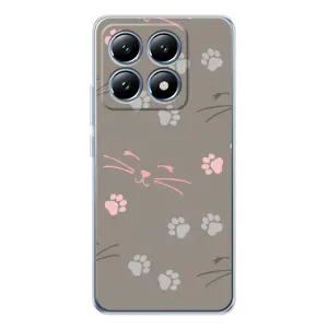 Чохол з малюнком кіт на Xiaomi 14T Pro (Лапи і вуса)