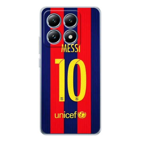Чохол з принтом «Messi Barca 10» для Xiaomi 14T Pro
