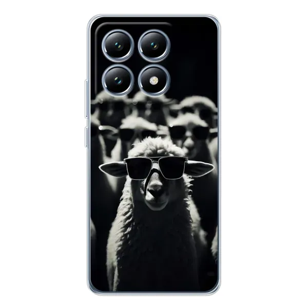 Чехол с принтом «Овечка в очках» для Xiaomi 14T Pro