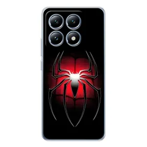 Чехол с человеком пауком для Xiaomi 14T Pro - (AlphaPrint) (Паук марвел)