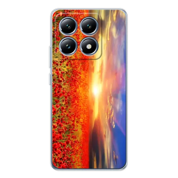 Чехол с принтом «Поле тюльпанов» для Xiaomi 14T Pro