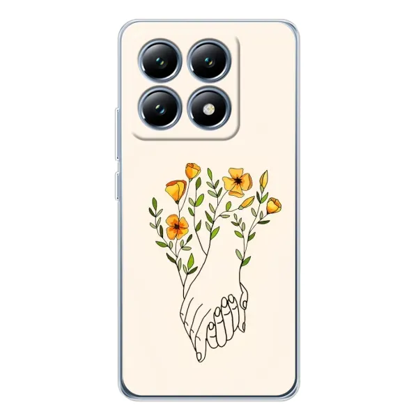 Чехол с принтом «Руки любви» для Xiaomi 14T Pro