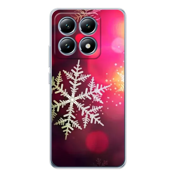 Чохол з принтом «Сніжинка» для Xiaomi 14T Pro