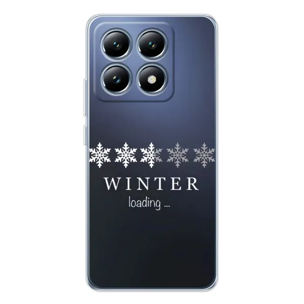 Чохол з принтом «Winter loading» для Xiaomi 14T Pro