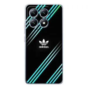 Чохли Адидас для Xiaomi 14T (AlphaPrint) (Адідас з полосами)